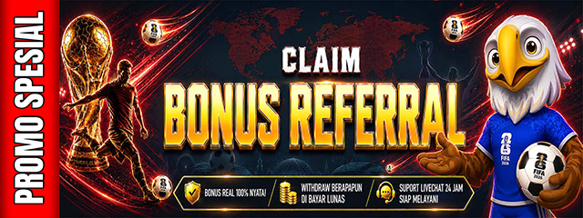 BONUS REFFERAL 0,1%